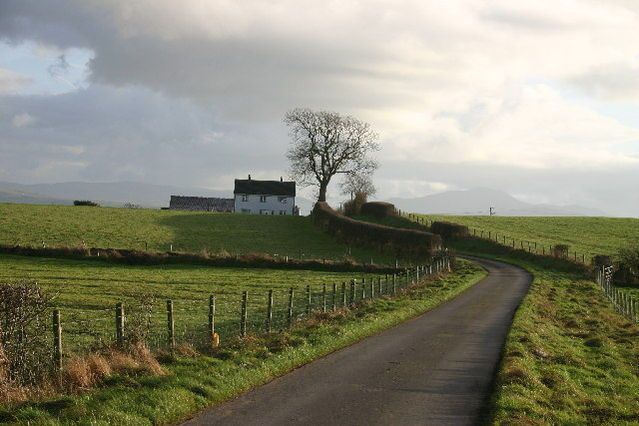 Southerfield Hall near to Abbeytown, Cumbria, Great Britain