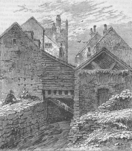 River Fleet ditch 1844 near West Street