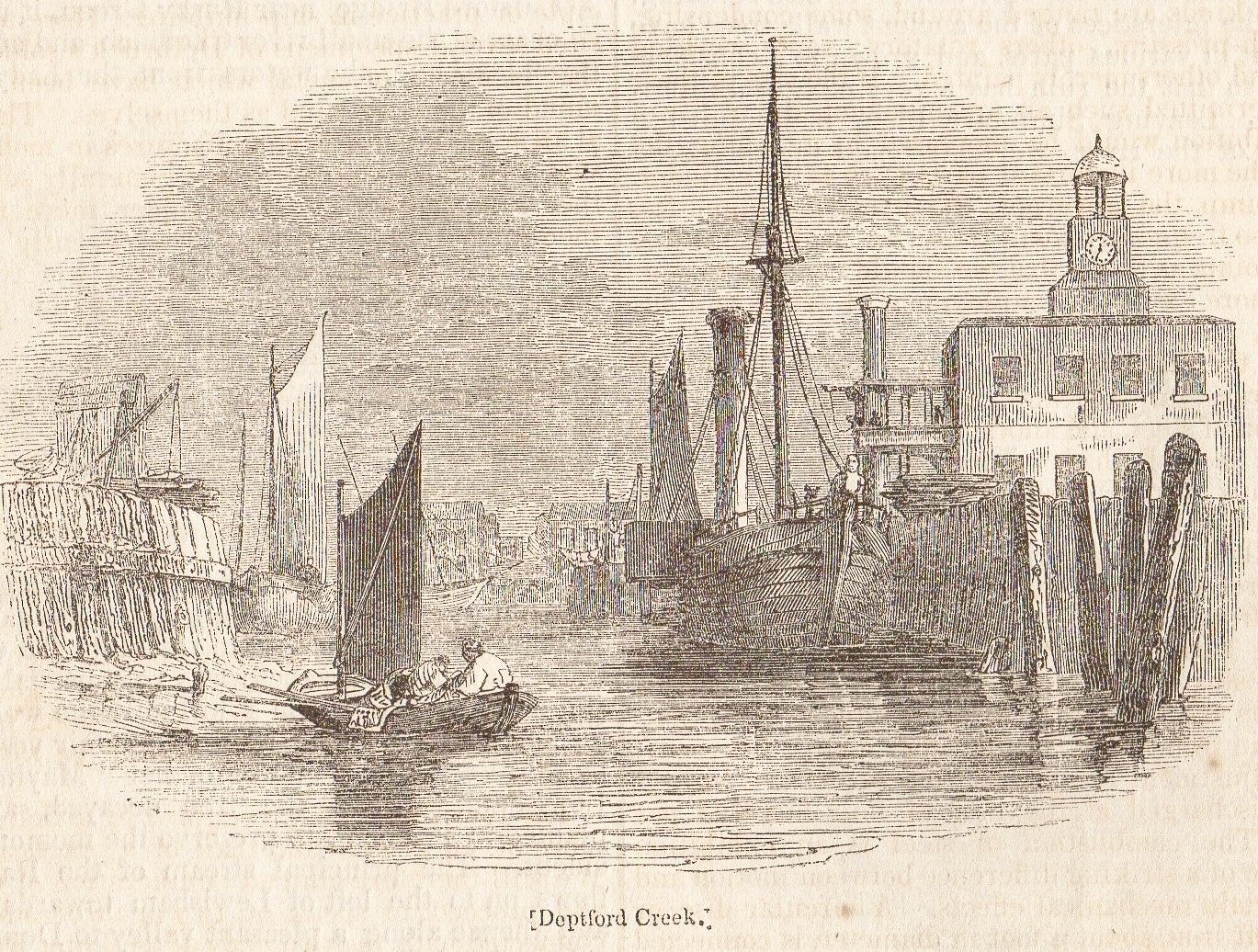 Deptford Creek – division of Kent and Surrey