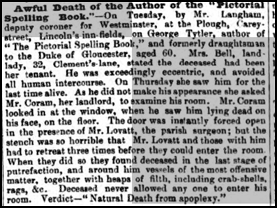 Bell's Weekly Messenger 08 September 1849