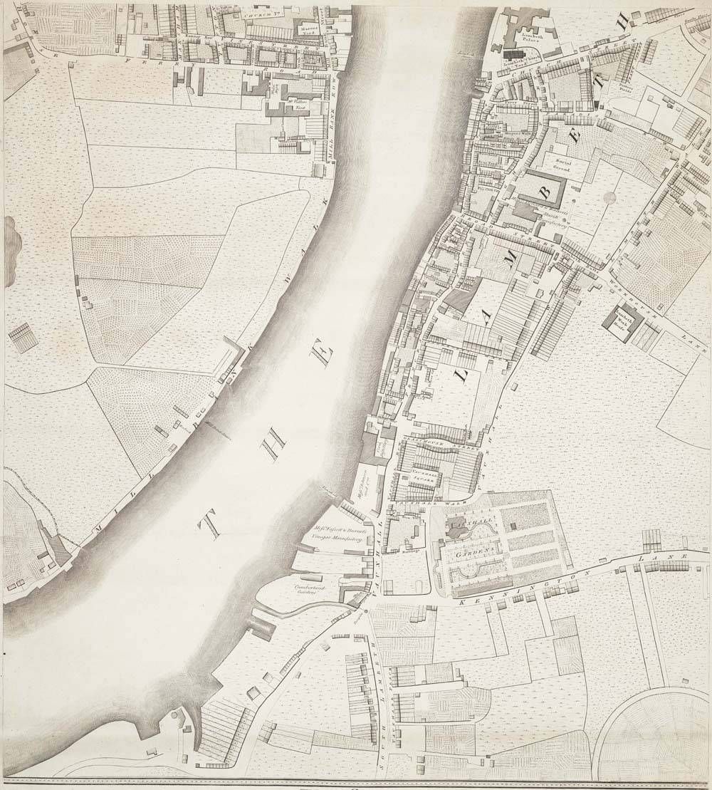 Lower Fore Street, and Princess Square where Mary Pether/Barraud (Turpin) died in 1821
