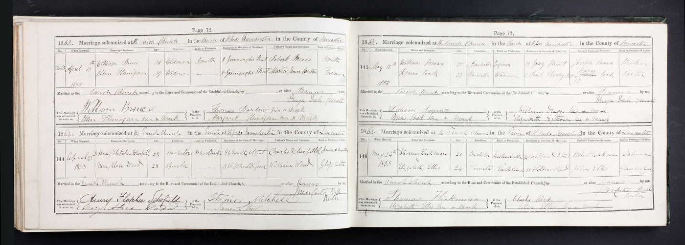 Annie Elizabeth (b 1864) and she married Albert John Adams (Estate Agent) on 4th June, 1889.
