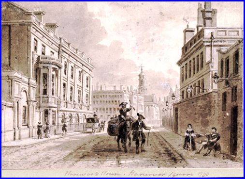St George Hanover Square 1798 The area where Sarah Took was baptised