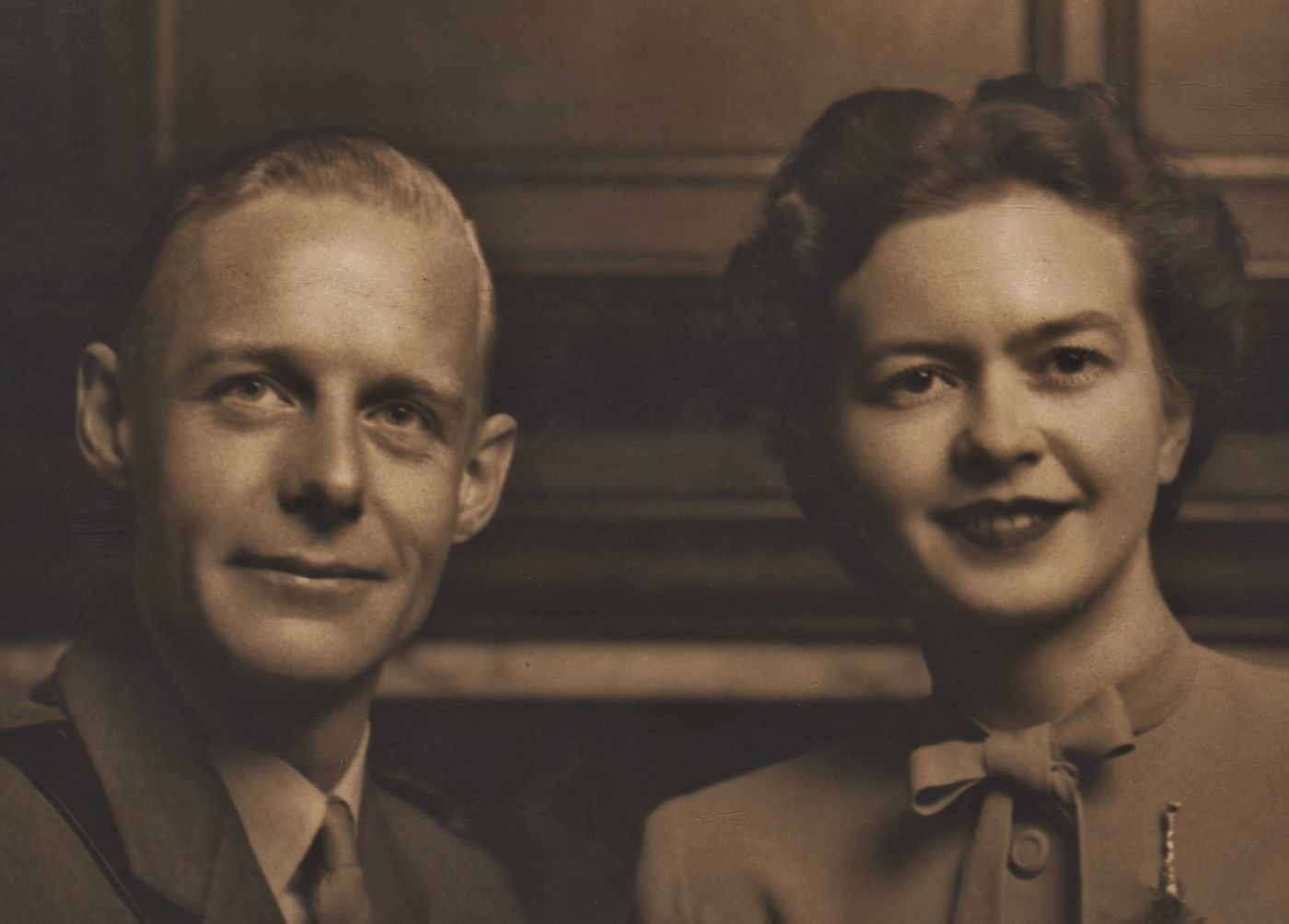 Marriage of Ivor Wilfred Barrand and Mary Murray (nee Handley) 1946