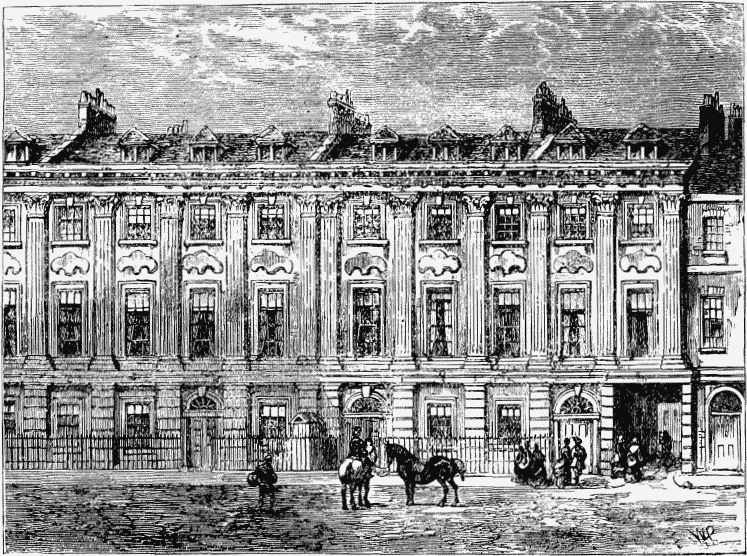 Great St Andrews Street, Soho where Francis-Gabriel Barraud lived
