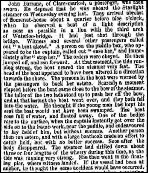 Morning Chronicle 22 August 1839