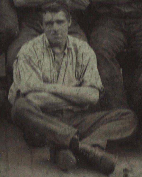 Taken around 1900, aged 20 on board the Hiddekel.