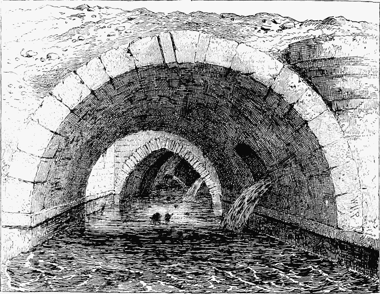 Remains of Old Holborn Bridge