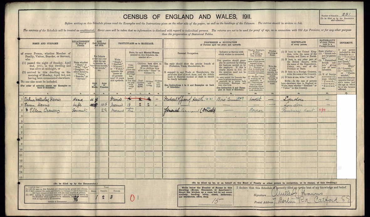 1911 Census