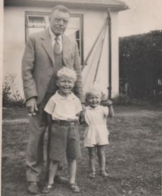 O.A. Barrand with Peter and Alan 1953