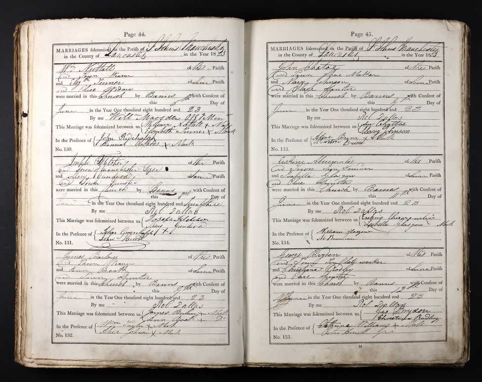 Barbara (b 1830) & bapt 20th Nov. 1833- married Joseph Schofield (see below)