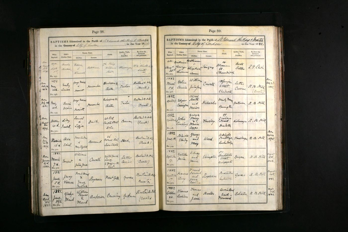 Baptism Record of Ada Ethel Barrand