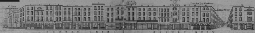Images of King Street from Tallis
