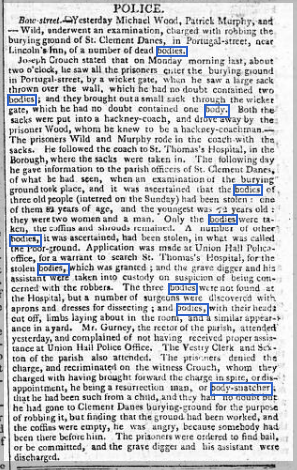 Saint James's Chronicle 19 February 1820