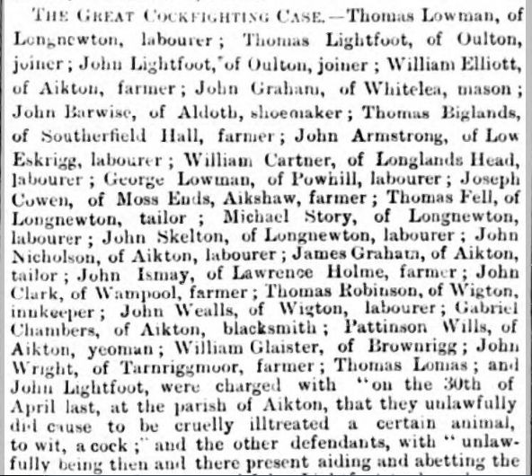 Carlisle Patriot 13 May 1870