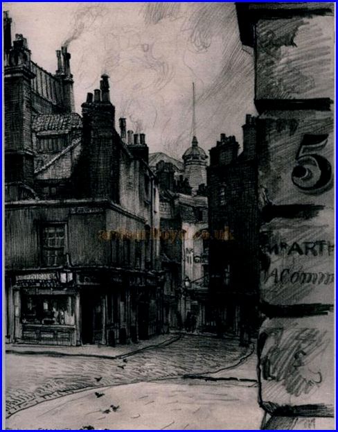 Corner of Clare Market and Lincoln Inns