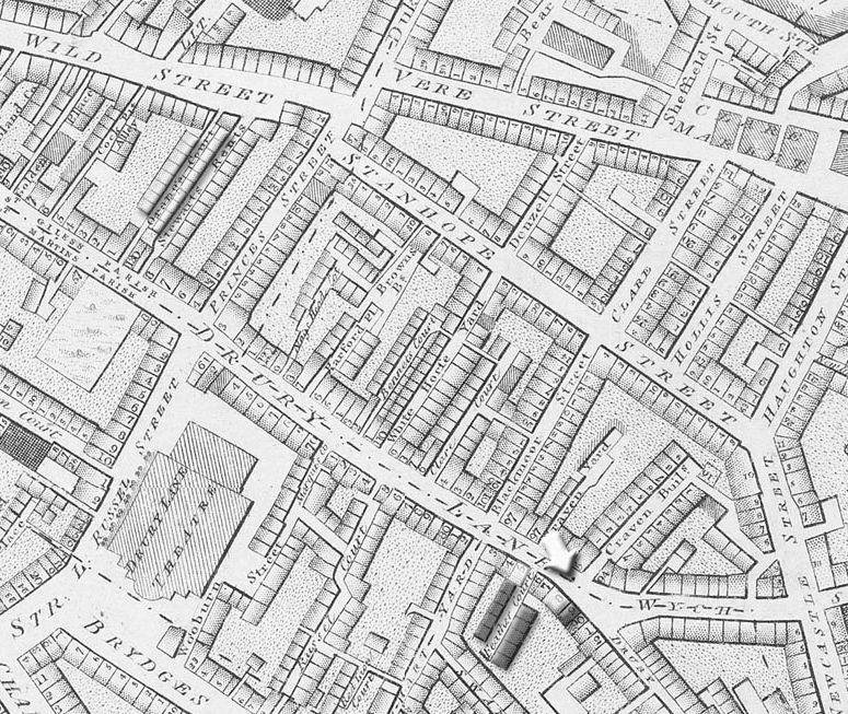 John Jones had his tailors shop and works at No: 6, Princes Street.