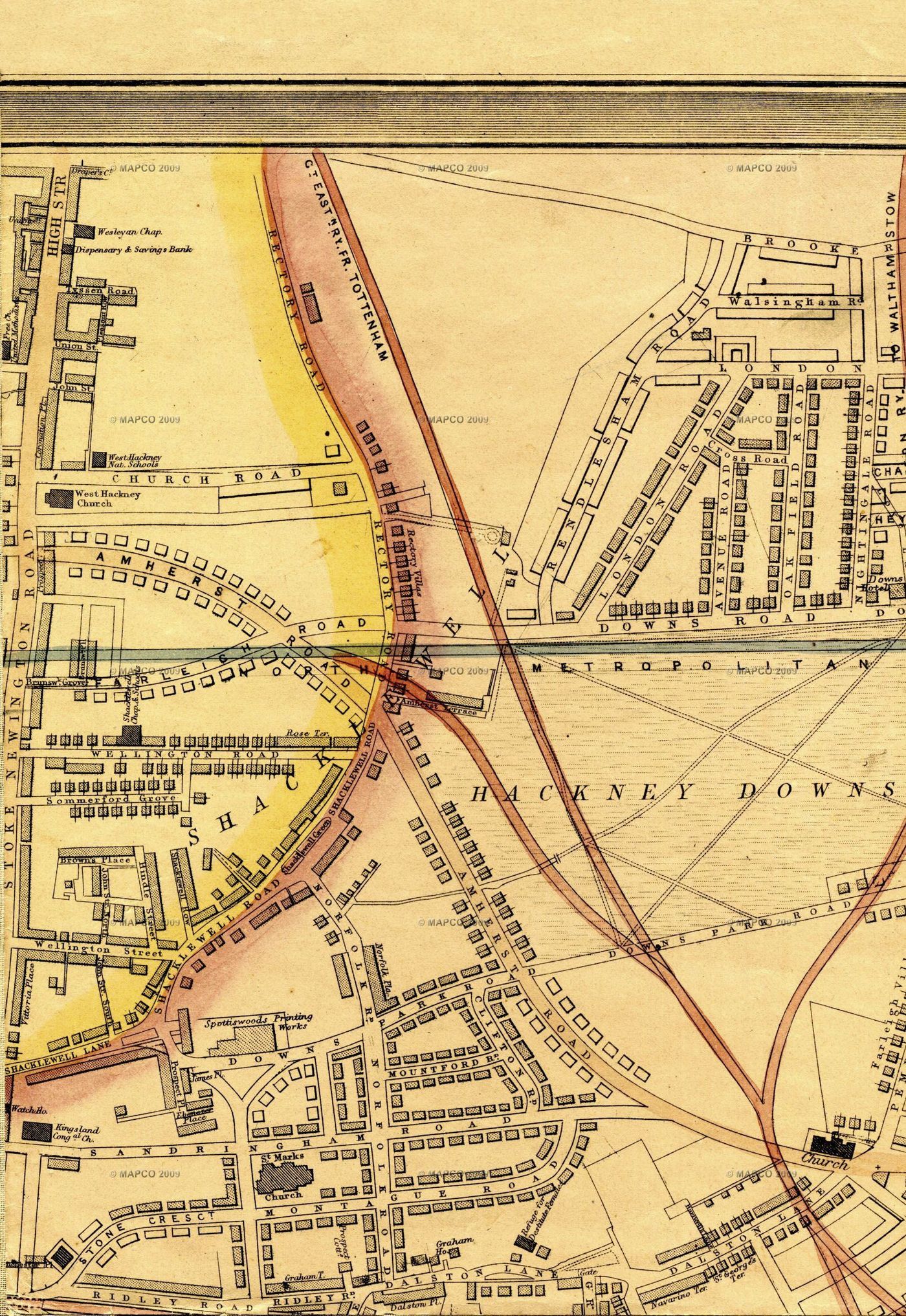 Avenue Road, 1868