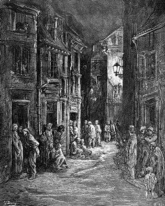 Streets around Old Pye Street