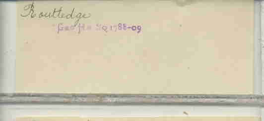 Pallots record of marriage of Robert Routledge and Phoebe Sherol