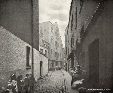 Sardinia Place, (formerly Duke Street) near Clare Market PHOTO/ Peter Berthoud
