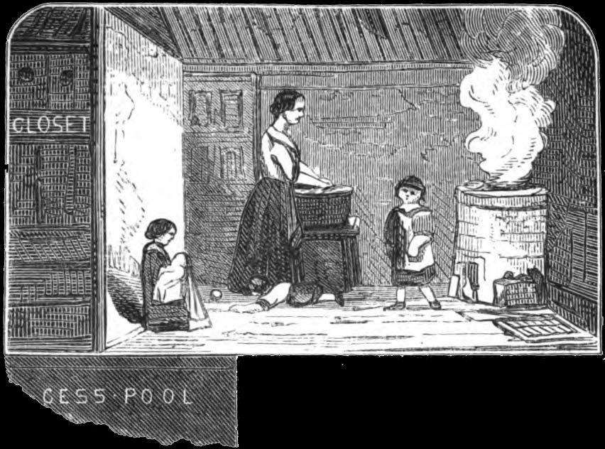 Typical of a room in Coal Yard – Illustrated London News 1853