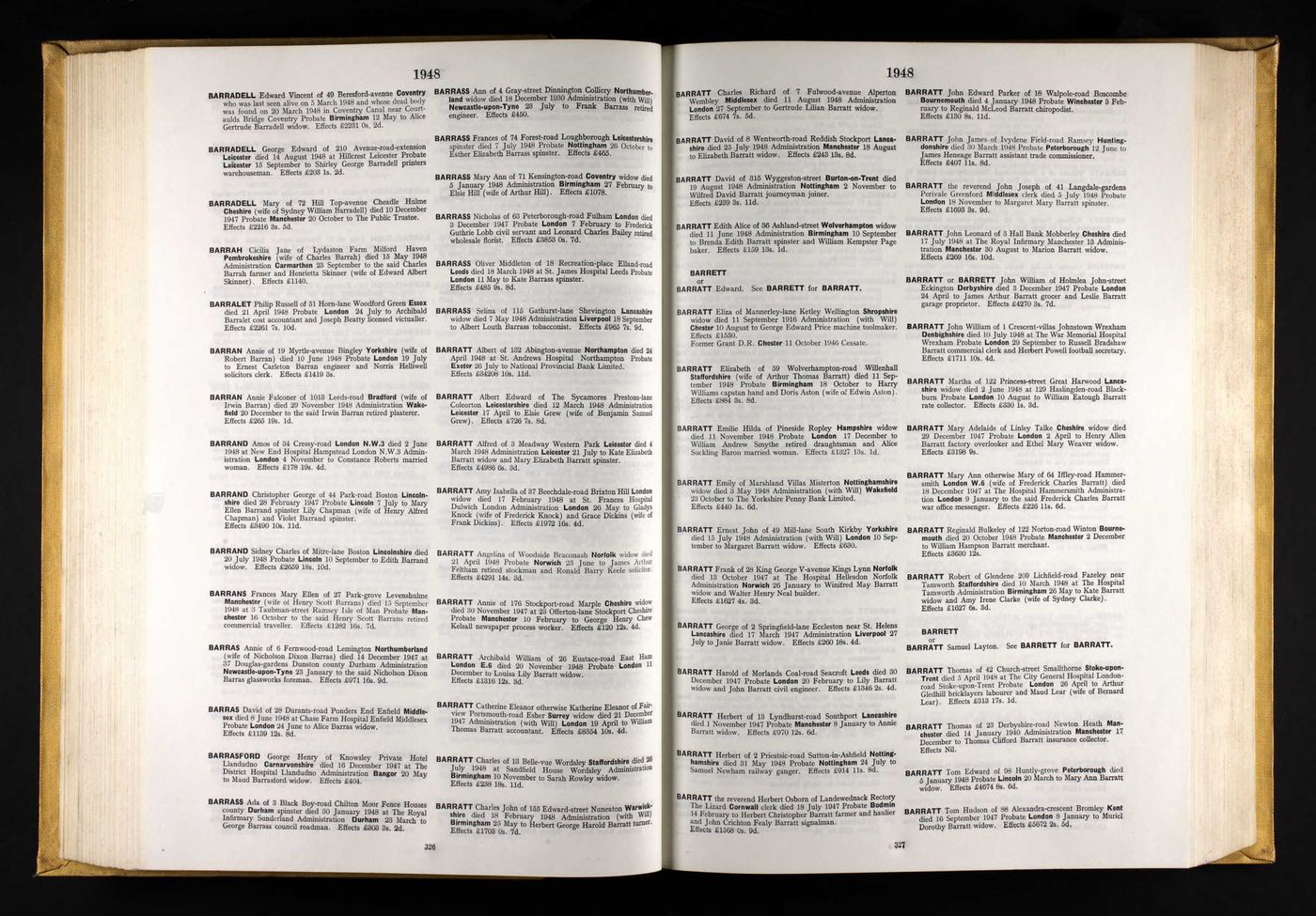 Will of Amos Barrand