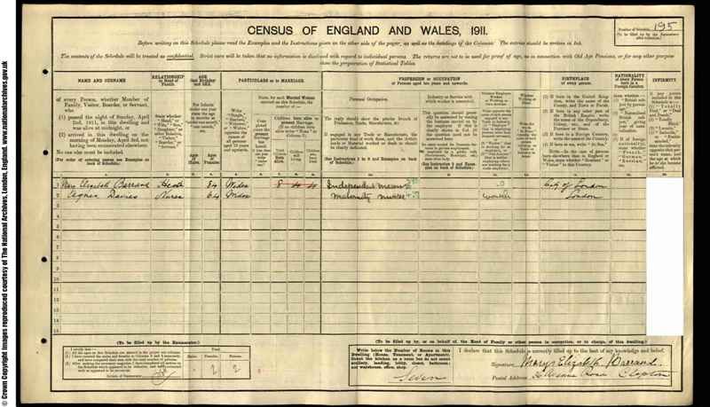 1911 Census
