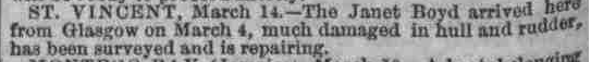 London Standard 19th April, 1851