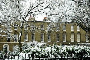 Terrace on the south side of Arbour Square
