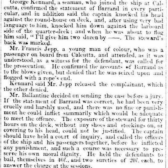 Morning Post Fri 11th Apr 1845 London, England