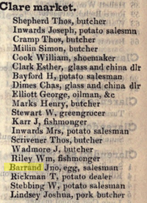 Robson’s Directory 1832