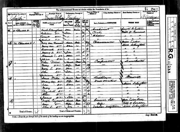 1881 Census, aged 11