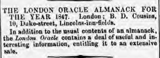 Northern Star and Leeds General Advertiser 07 November 1846