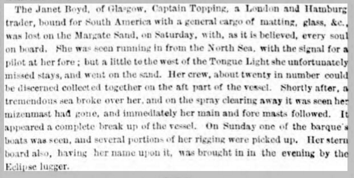 Glasgow Constitutional 27 January 1855