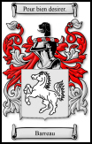 Barrand Coat of Arms Barraud Coat of Arms Barreau Coat of Arms