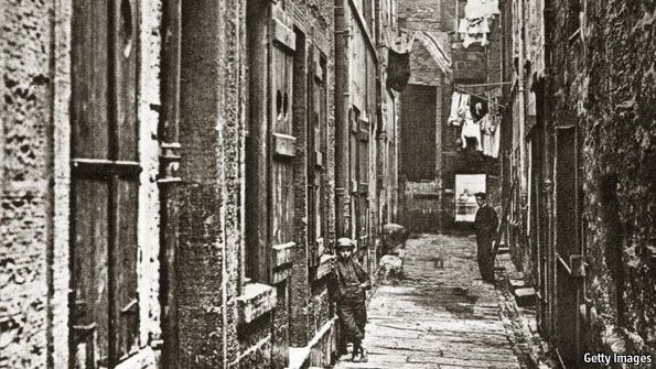 Middlesex Court before it became Wilson Street – off Drury Lane.