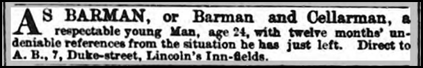 Morning Advertiser 23 June 1863