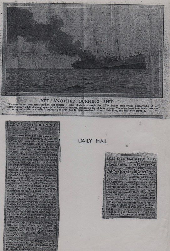 Daily Mail Newspaper cutting 1913
