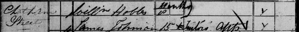1841 census - Henry Hobbs - Reading