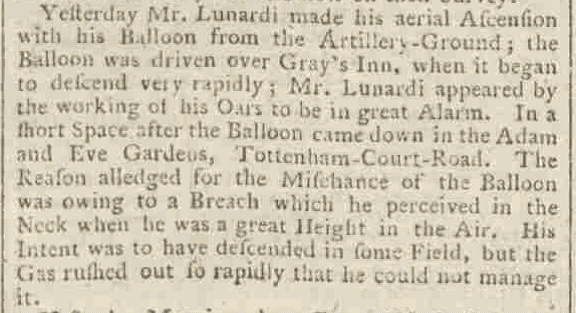 Northampton Mercury 16 May 1785