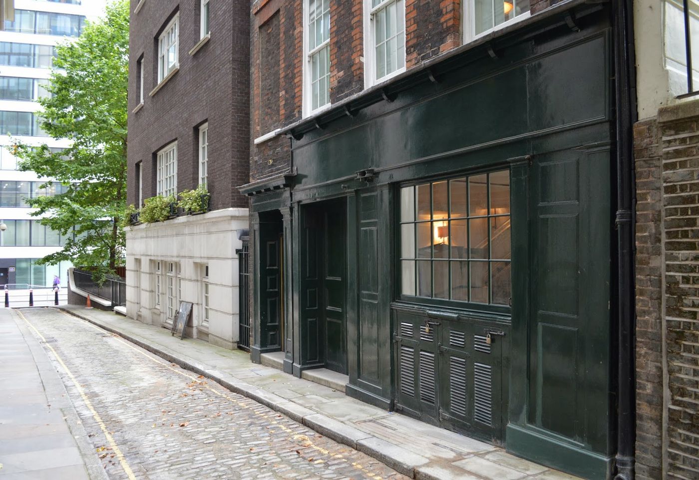 Typical of a Merchant’s House on Laurence Poutney Lane in London