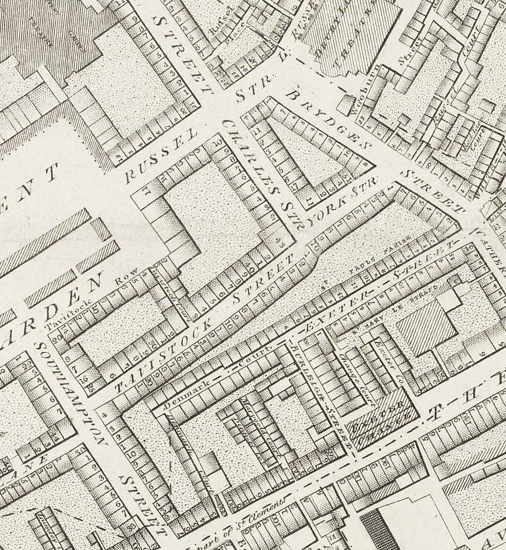 Drury Lane Theatre Russell Court Russell Court Burying Ground
