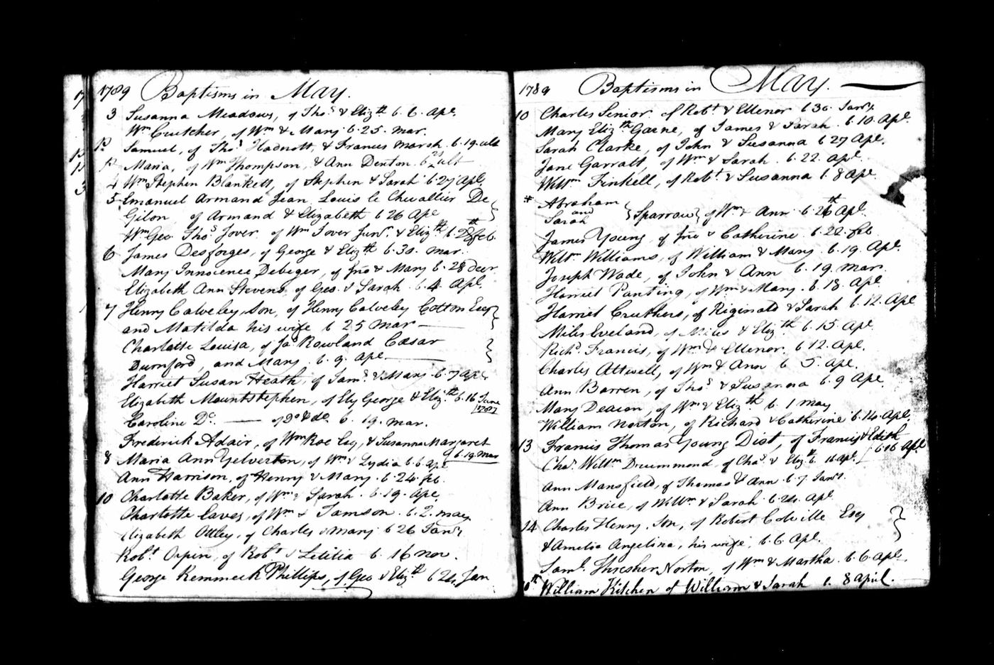 Baptism record for Ann (Barren) Barrand